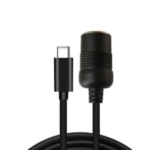 Câble convertisseur USB-C vers Allume Cigare Femelle 12V